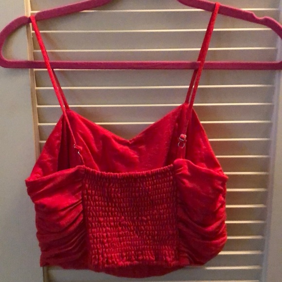 Red crop top - Picture 2 of 2